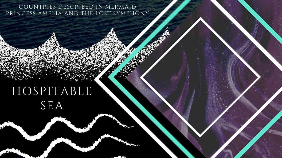 The Hospitable Sea (Black Sea) – A Mermaid Kingdom From Mermaid Princess Amelia Fantasy Novel Series by Maxine Foti