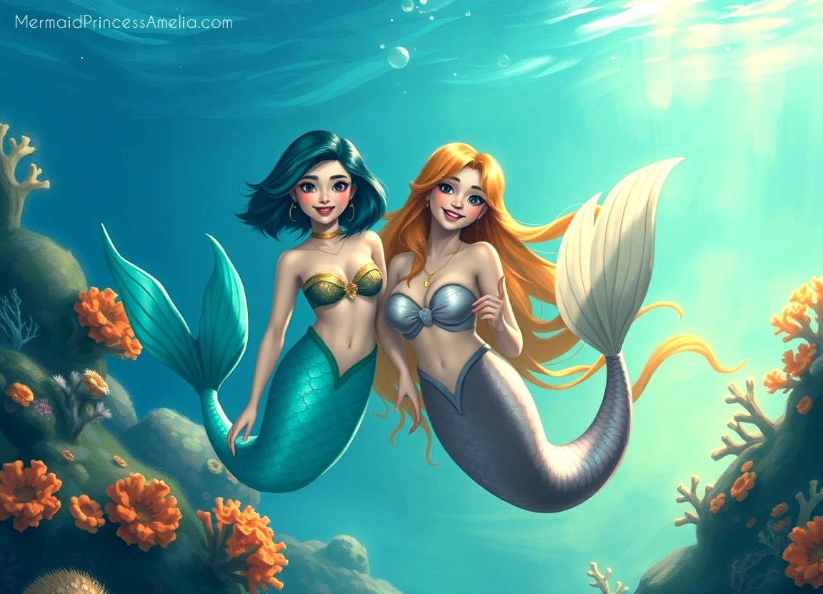 The Little Mermaid vs Mermaid Princess Amelia: For Girls Who’ve Outgrown Ariel
