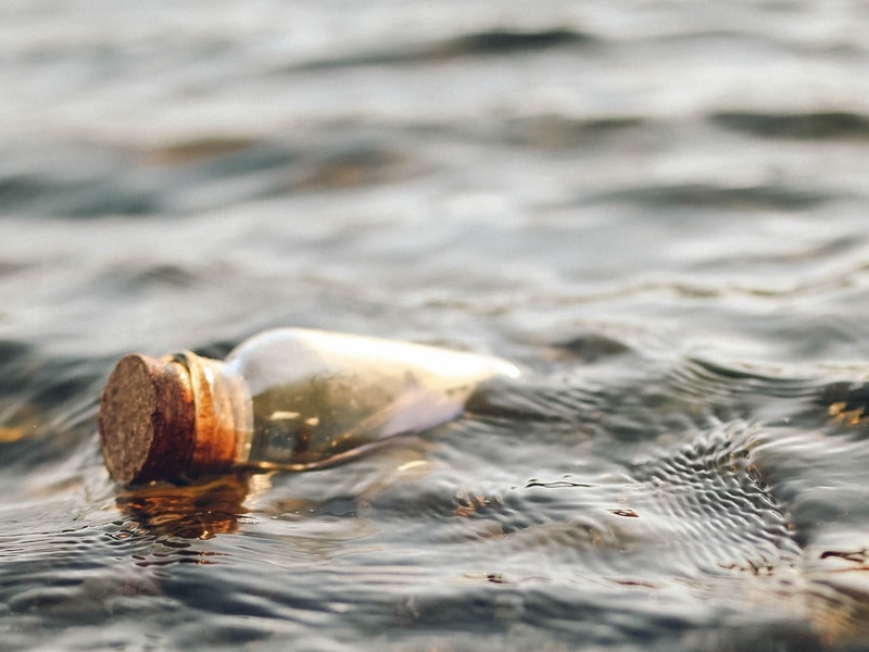 Personalized Message in the Botttle (DIY Mermaid Craft Ideas For Girls Who Love Sea Decor)