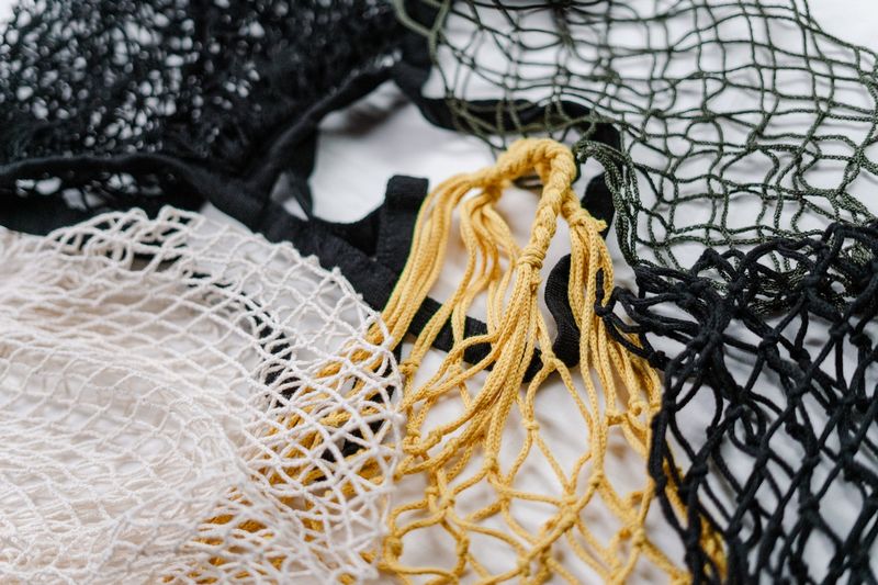 Ecological Fishnet Grocery Bag (DIY Mermaid Craft Ideas For Girls Who Love Sea Decor)