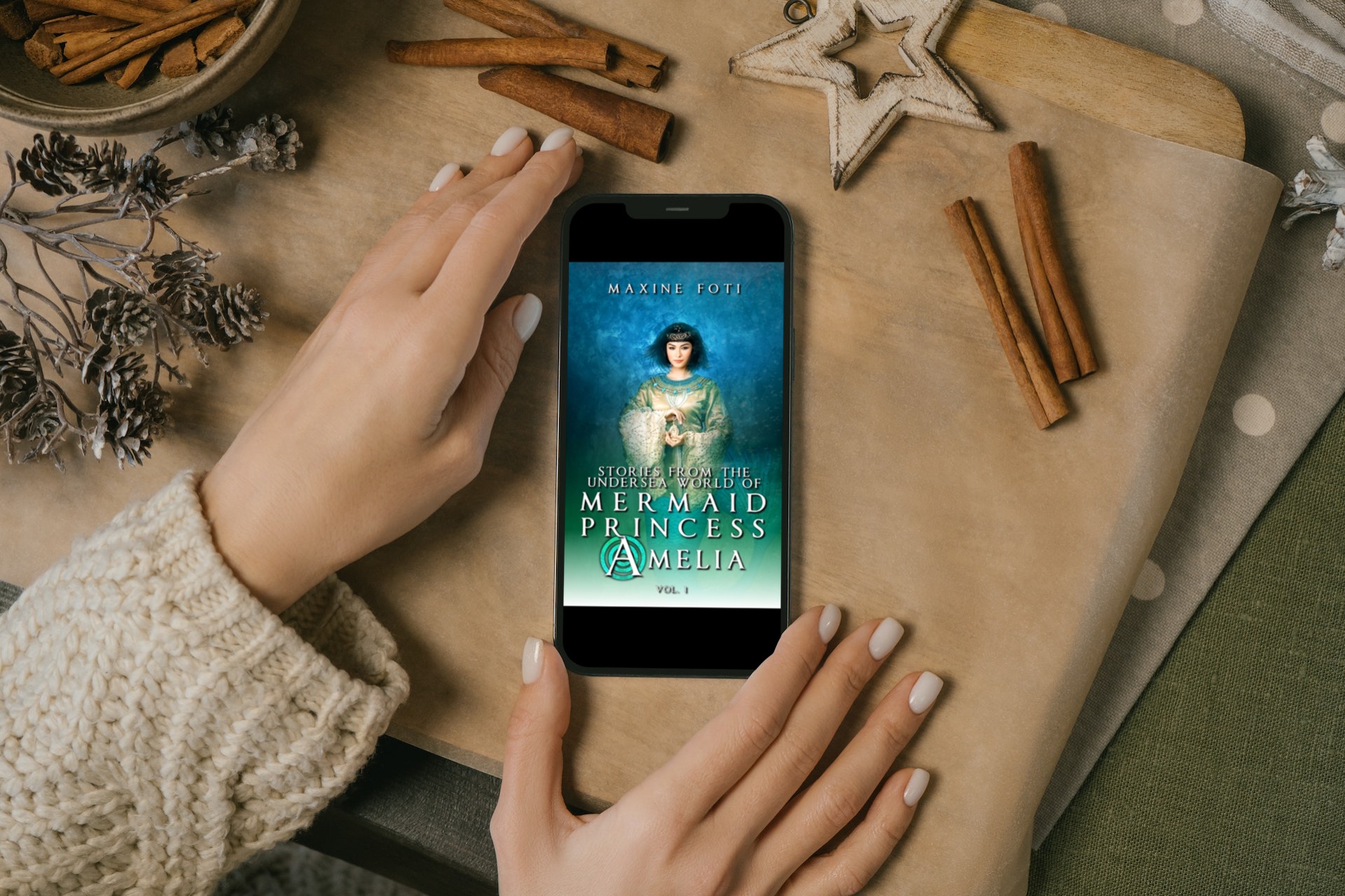 Read this before you buy the “Stories from the Undersea World of Mermaid Princess Amelia, Vol. 1” by Maxine Foti